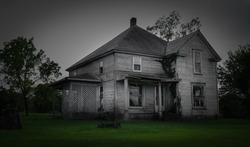 An abandoned home in Joplin, Missouri