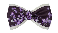 Bow hair in purple color made out of cotton fabric, so elegant and fashionable. This hair bow is a hair clip accessory for girls and women.