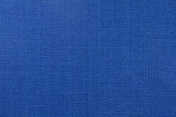 Natural linen fabric for embroidery (blue)