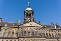 Royal Palace Amsterdam on the Dam Square in Amsterdam, Netherlan