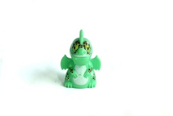 cute children's toy  with separated white background
