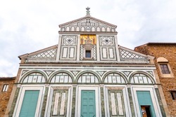 San Miniato al Monte is a basilica in Florence, overlooking the city. One of the finest Romanesque structures in Tuscany and the most scenic churches in Italy.
