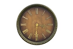 Vintage wooden clock