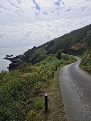 Saints Bay Cliff Paths, Guernsey Channel Islands