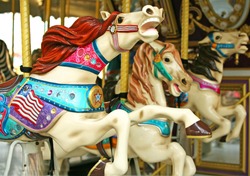 Carousel horse ride