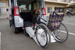Welfare vehicles and wheelchair