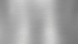 Metal stainless steel texture  background with reflection light