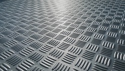 checker plate abstract floor metal stainless steel background