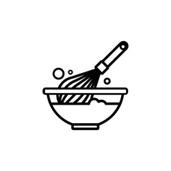 Whisk mixer icon vector illustration