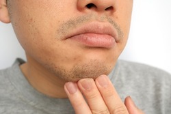 Japanese men have dirty mouths with beards.