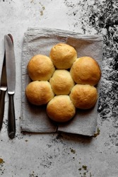 Neapolitan salty filled buns, called 