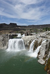 Shoshone Falls in TwinFalls, Idaho, waterpower