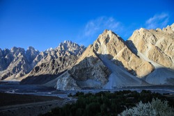 Beautiful views of the mountains Pakistan