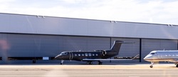 A luxury private jet to take business people or wealthy people quickly across the world.