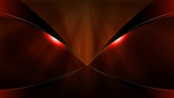 Vector dark red demon mask dragon eyes, abstract background