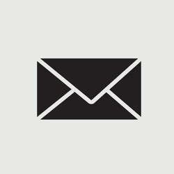 Mail icon. Envelope sign. vector illustration 