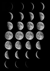 Series of Moon in November 2016