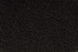 black abstract background. texture of black fleecy felt fabric