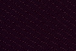 Dark purple and red monochromatic pattern of diagonal lines. Modern stylish texture. Repeating straight, diagonal and curved geometric lines. Wave effect. Tiles