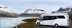 RV in Norway and a great view