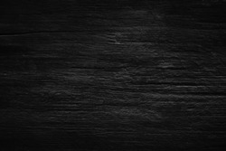 Wood Dark background, Wooden pattern black wall, abstract plank board for design