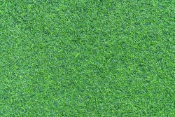top view artificial grass mat background texture