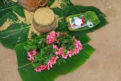 Traditional Kerala Marriage Ritual Nirapara