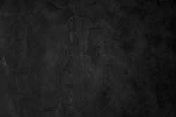 Black wall texture rough background dark concrete old grunge background.Dark theme aged wall.Blackboard painted praphite texture.Backdrop gray vintage dirty rough design.Rock smooth antique luxury.