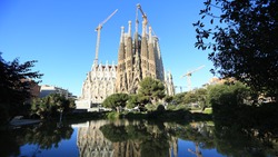 Sagrada Familia Antonio Gaudi Barcelona Spain