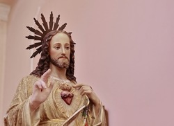 Sacred Heart of Jesus Christ Statue 