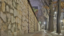 seoul korea classic deoksugung palace road Stonewall Walkway