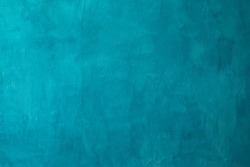 turquoise cement or concrete wall texture and background seamless 