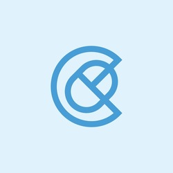 c mouse logo or letter c logo