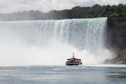 Niagarafalls at New York USA