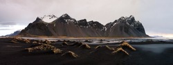 Vestrahorn Iceland at Stokksnes, Eastern Iceland landscape