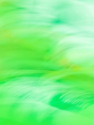 Verdant teal color blurred background. Chlorine greenery  blurred background.