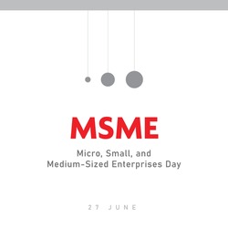 Micro-, Small and Medium-Sized Enterprises Day Vector Illustration.