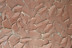 Beautiful modern background texture with relief, plaster, repair. Wall Stucco, Shape Pattern.