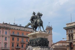 equestrian statue of Vittorio Emanuele II