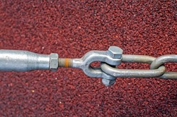 metal rope thimble, shackle, turnbuckle, turnbuckle, ring, rope tensioner, tensioning elements