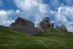 Historic Ruins of Duffus Castle, Moray