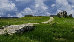 Historic Ruins of Duffus Castle, Moray