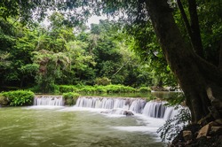 Jed-Sao-Noi (Seven Little girl) Waterfall - THAILAND