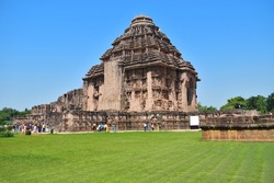 Konark Temple and it's vintage hand crafted stone carvings