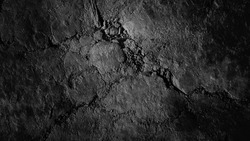 Grunge rustic vintage ancient bad relief path. Aged dirty erosion hard dry scuffed clay way trail. Crannied bumpy floor creviced soil dust footpath. Textured ruined rough heated mud 3D terrain design