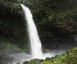 Ciparay Waterfall Tasikmalaya West Java Indonesia