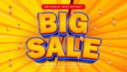 big sale 3d text effect and editable text effect