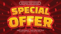 special offer 3d text effect and editable text effect
