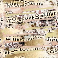 Sequined, brushed, leopard skin, writing pattern. grunge abstract art background texture