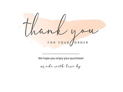 Thank you Compliment card with white background and text spice. illustration vector.